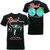 Rush Hemispheres Tour Slim Fit T-Shirt Black