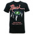 Rush Hemispheres Tour Slim Fit T-Shirt Black