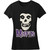 Misfits Juniors Fiend Skull Purple Logo T-Shirt