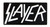 Slayer Rectangle White Logo Lapel Pin