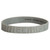 Minecraft Rubber Diamond Bracelet Gray