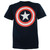 Captain America T-Shirt - 80's Shield Logo