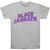 Black Sabbath Purple Logo Slim-Fit T-Shirt Grey