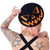 Kreepsville 666 Trick or Treat Pumpkin Black Beret Hat