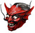 Trick or Treat Studios Iron Maiden Number of The Beast Devil Mask