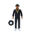 Super7 RUN DMC Jam Master Jay Black Jeans Variant ReAction Figure 3.75"