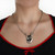 Rock Rebel Rocker Hand Pendant Chain Necklace