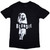 Blondie Mic Stand Juniors T-Shirt  Black