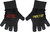 AC/DC PWR Up Logo Fingerless Gloves  Black
