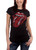 Rolling Stones T-Shirt Girls - Distressed Tongue