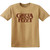 Greta Van Fleet Old Gold Logo T-Shirt Gold