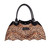Rock Rebel Leopard Bat Handbag Purse