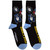 Guns N Roses Skulls Band Logo Ankle Socks Black