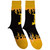 Pantera Flame Band Logo Ankle Socks Black