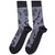 Johnny Cash Guitars n Guns Band Logo Ankle Socks Charcoal