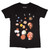 Idles Men's Flowers T-Shirt Black