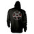 Bathory Goat Zip Up Hoodie Black