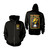 Bad Brains Capitol Logo Zip Up Hoodie Black