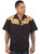 Steady Tattoo Flash Western Button Up Shirt Black