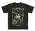 Led Zeppelin Men's 1969 Band Promo Photo T-Shirt Black