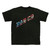 Bad Company Distressed Flag Logo T-shirt Black