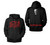 Death Life Will Never Last Zip Up Hoodie Black