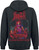 Death Scream Bloody Gore Zip Up Hoodie Black