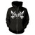 Mayhem Men's De Mysteriis Dom Sathanas Zip Up Hoodie Black