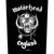 Motorhead Men's Back Patch