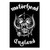 Motorhead England Textile Poster Flag