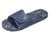 Showaflops Men's Slide Quick Draining Sole Anti-slip Shower Sandal Navy Marble