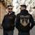 Dimmu Borgir Men's Grand Serpent Rising Zip Up Hoodie Black