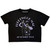 Fleetwood Mac Summer Tour '78 Women's Crop Top T-Shirt Black
