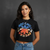 Red Hot Chili Peppers Women's Asterisk Crop Top T-Shirt Black