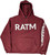 Rage Against The Machine Battle 99 Pull Over Hoodie Burgundy