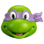Trick or Treat Studios Teenage Mutant Ninja Turtles Donatello Injection Molded Plastic Mask