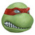 Trick or Treat Studios Teenage Mutant Ninja Turtles Raphael Vinyl Mask