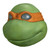 Trick or Treat Studios Teenage Mutant Ninja Turtles Michelangelo Vinyl Mask