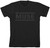 Muse Dark Gray Logo T-Shirt Black