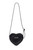 Rock Rebel Mina Bat Studded Heart Crossbody Bag Matte Black