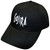 Gojira Logo Snapback Baseball Hat Black
