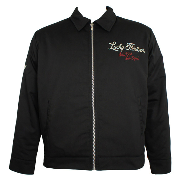 LUCKY 13 Racing Death Lined Chino Jacket