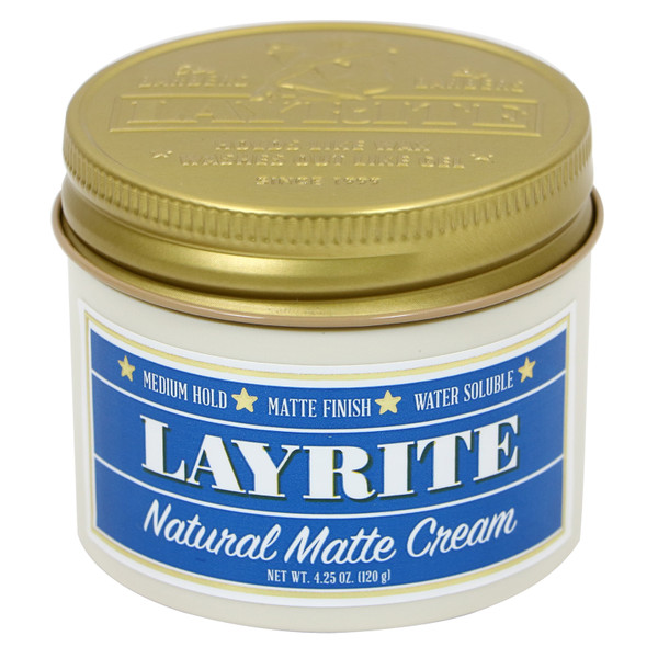 Layrite Natural Matte Cream Pomade 4.25 oz. - Merch2rock
