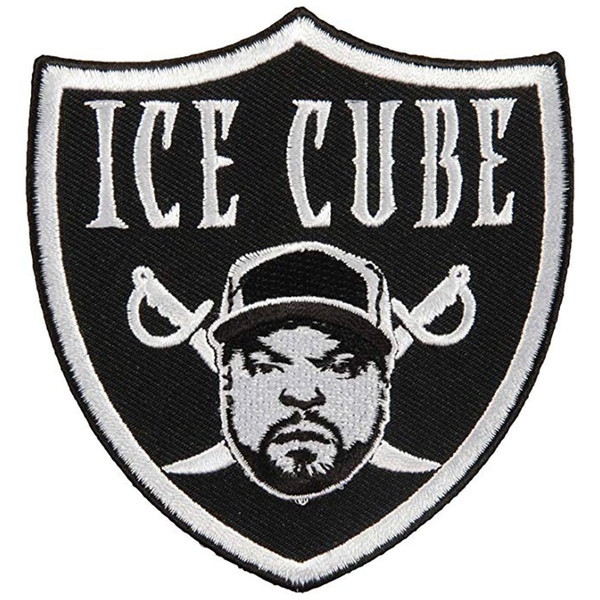 Ice Cube Raider Logo Snapback Fit Hat Black