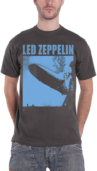 Led Zeppelin Blue Zeppelin T-Shirt - Merch2rock Alternative Clothing