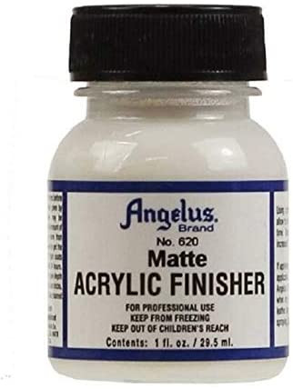  Customer reviews: Angelus Brand Acrylic Leather Paint Matte  Finisher No. 620 - 4oz