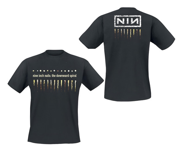 Nine Inch Nails Men's The Downward Spiral T-Shirt Black