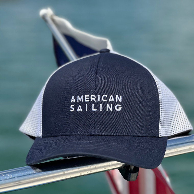 American Sailing Trucker Hat