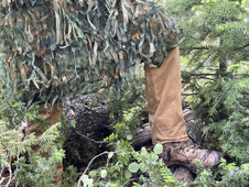 Kill Suit® 3D SAPPER SUIT Strip Woodland Digital, Mesh Lined KS002