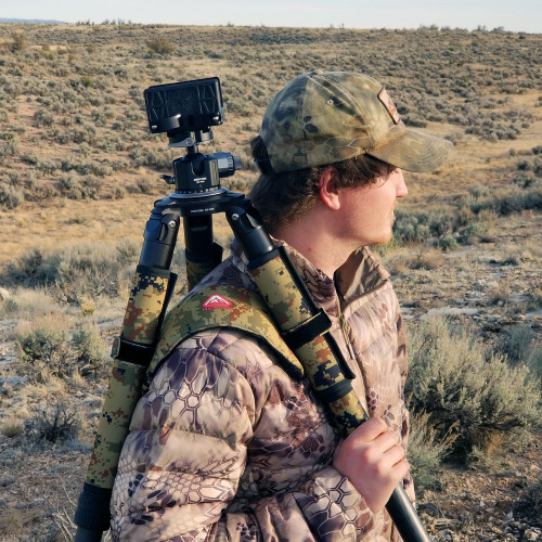 ロンジン キャプテントーキョー　アフリカ 140mm・120mmセット REKON Outdoor Gear™ CT-3HD Carbon Fiber Ambush™ Tripod with BH-3HD